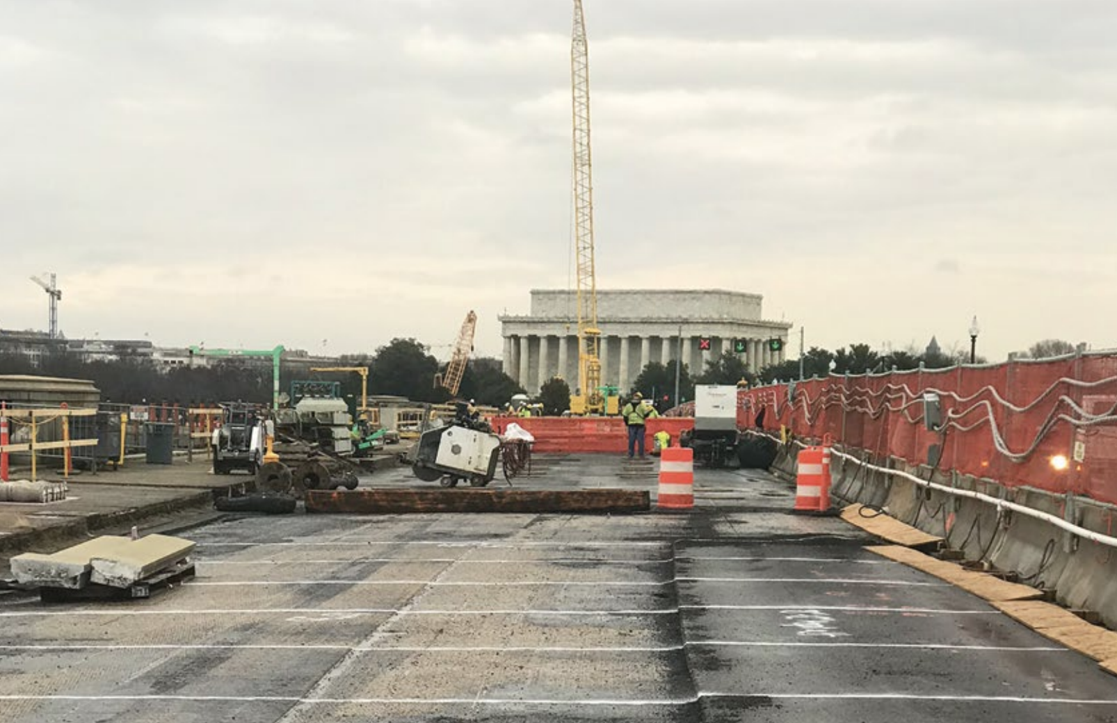 CSDA Contractor Assists in Planning & Engineering Demolition of Arlington Memorial Bridge 