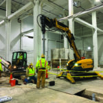Remote-Controlled Demolition Equipment Solves Challenging Helical Pier Application