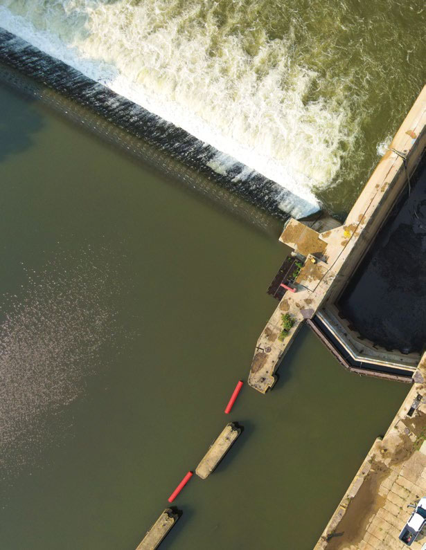CSDA Member’s Part in Converting Lock and Dam into Hydropower Station